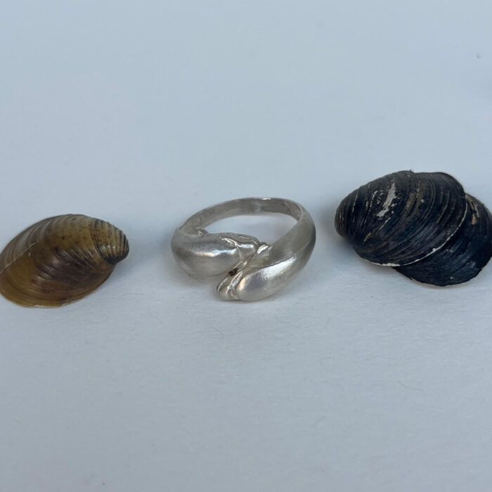 Pierścionek Delfiny