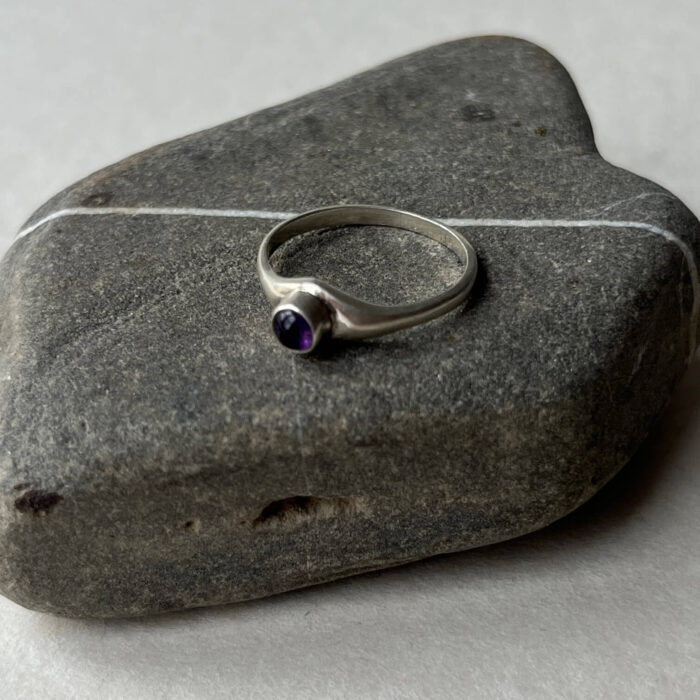 Pierścionek Ametyst